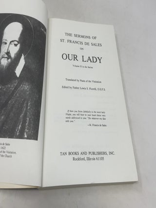 The Sermons of St. Francis De Sales on Our Lady