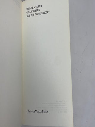 Geschichten aus der Produktion 2