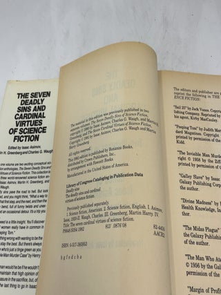 The Seven Deadly Sins and Cardinal Virtues of Science Fiction