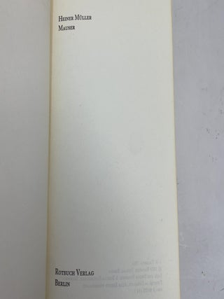 Mauser (German Edition)