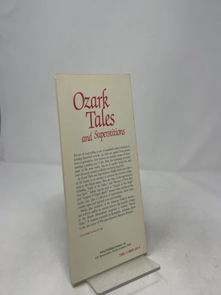 Ozark Tales and Superstitions
