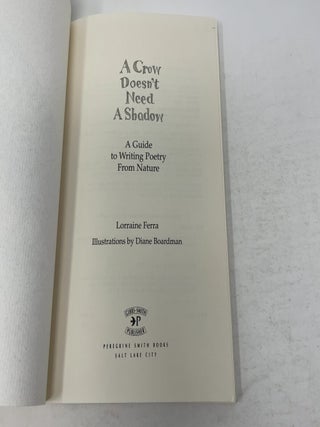 A Crow Doesn't Need a Shadow