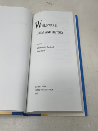 World War II, film, and history