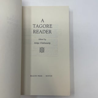 A Tagore Reader
