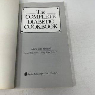 The Complete Diabetic Cookbook