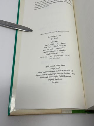 Up in the Park: The Diary of the Wife of the American Ambassador to Ireland