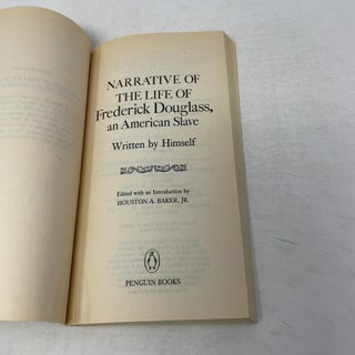 Narrative of the Life of Frederick Douglass, an American Slave