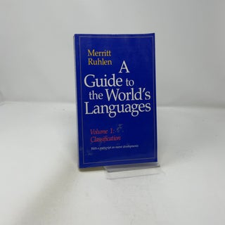 A guide to the world's languages Volume 1: Classification