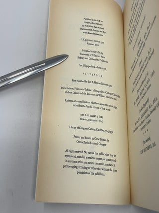 The Diary of Samuel Pepys 1665, Vol. 6