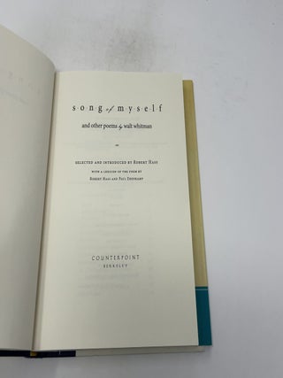 Song of myself, and other poems by Walt Whitman