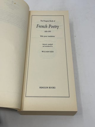 The Penguin Book of French Poetry 1820-1950