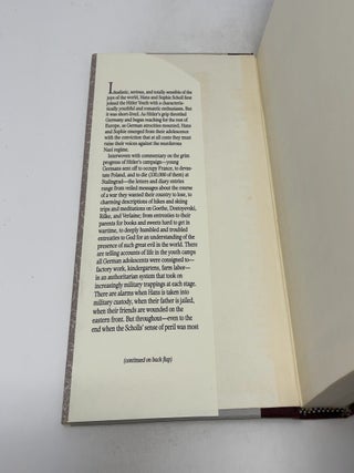 At the Heart of the White Rose: Letters and Diaries of Hans and Sophie Scholl