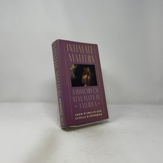 Intimate Matters: A History of Sexuality in America