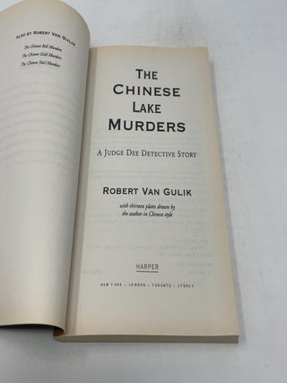 The Chinese Lake Murders: A Judge Dee Detective Story