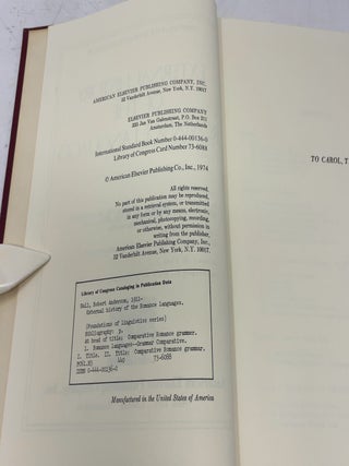External History of the Romance Languages