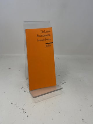 Item #441019 Die Lieder des Archipoeta