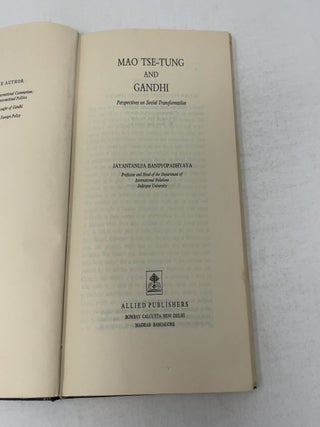 Mao Tse-Tung and Gandhi