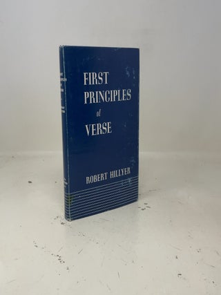 First Principles of Verse