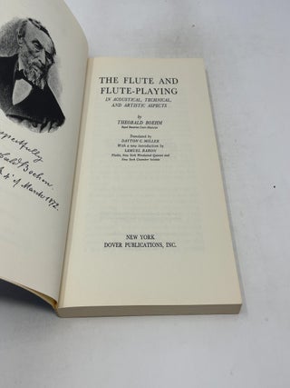 The Flute and Flute Playing