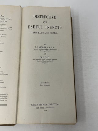 Destructive and Useful Insects