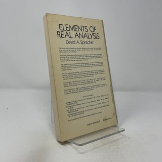 Elements of Real Analysis