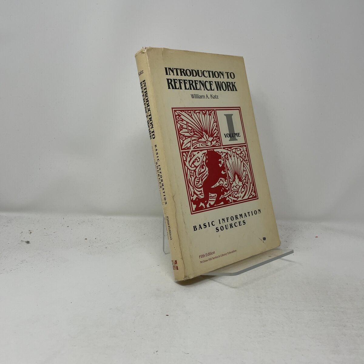 Introduction to Reference Work Vol. 1 | William A. Katz | FIRST