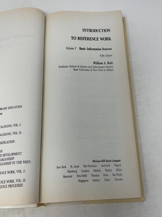 Introduction to Reference Work Vol. 1