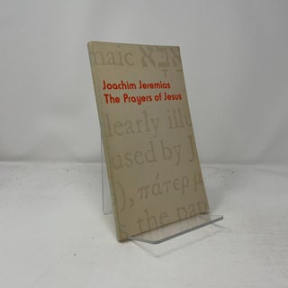 The Prayers of Jesus