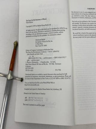 Dictionary of Physics