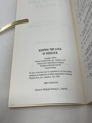 Keeping the Lock in Wedlock: A Critical Analysis of the Doctrine of Dr. James D. Bales on Divorce and Remarriage