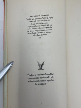 The Valor of Ignorance