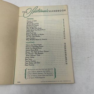 The Sportman's Handbook