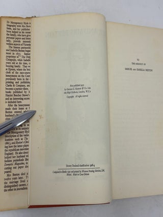 Mr. and Mrs. Beeton