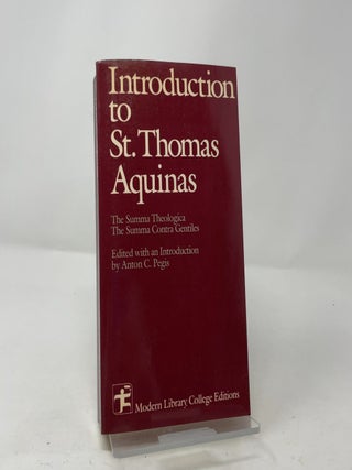 Introduction To Saint Thomas Aquinas