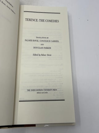 Terence - The Comedies (Complete Roman Drama in Translation)