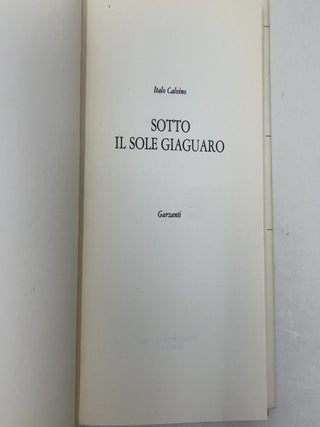 Sotto il sole Giaguaro