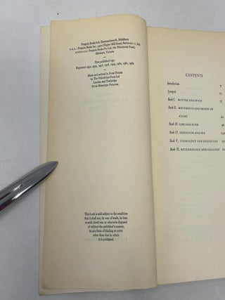 Lucretius the Nature of the Universe