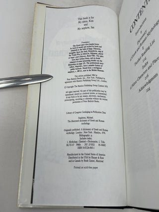 The illustrated dictionary of Greek and Roman mythology