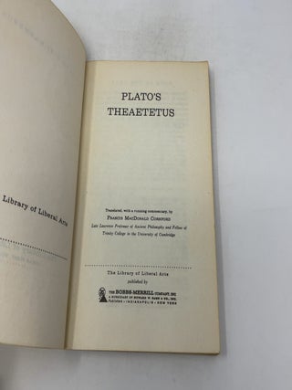 Plato's Theaetetus