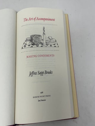 The Art of Accompaniment: Making Condiments