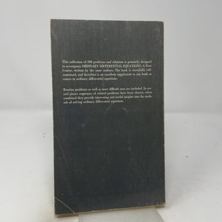 Problems and solutions in ordinary differential equations