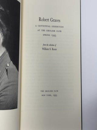 Robert Graves: A Centennial Exhibition
