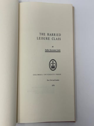 The Harried Leisure Class