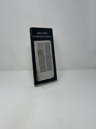Sermons on the Final Verses of the Song of Songs Volume I