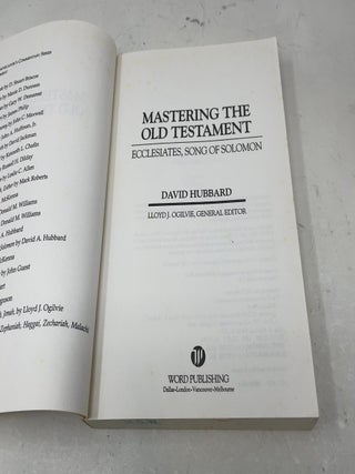 Mastering the Old Testament