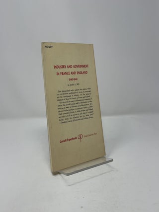 Industry and Government in France and England, 1540-1640
