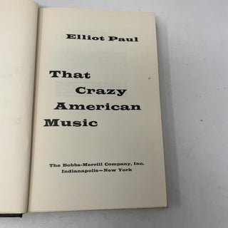That Crazy American Music