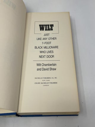 Wilt: Just Like Any Other 7-Foot Black Millionaire Who Lives Next Door
