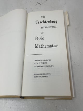 The Trachtenberg Speed System of Basic Mathematics