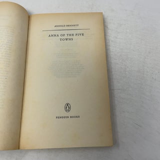 Anna of the Five Towns (Penguin Classics)